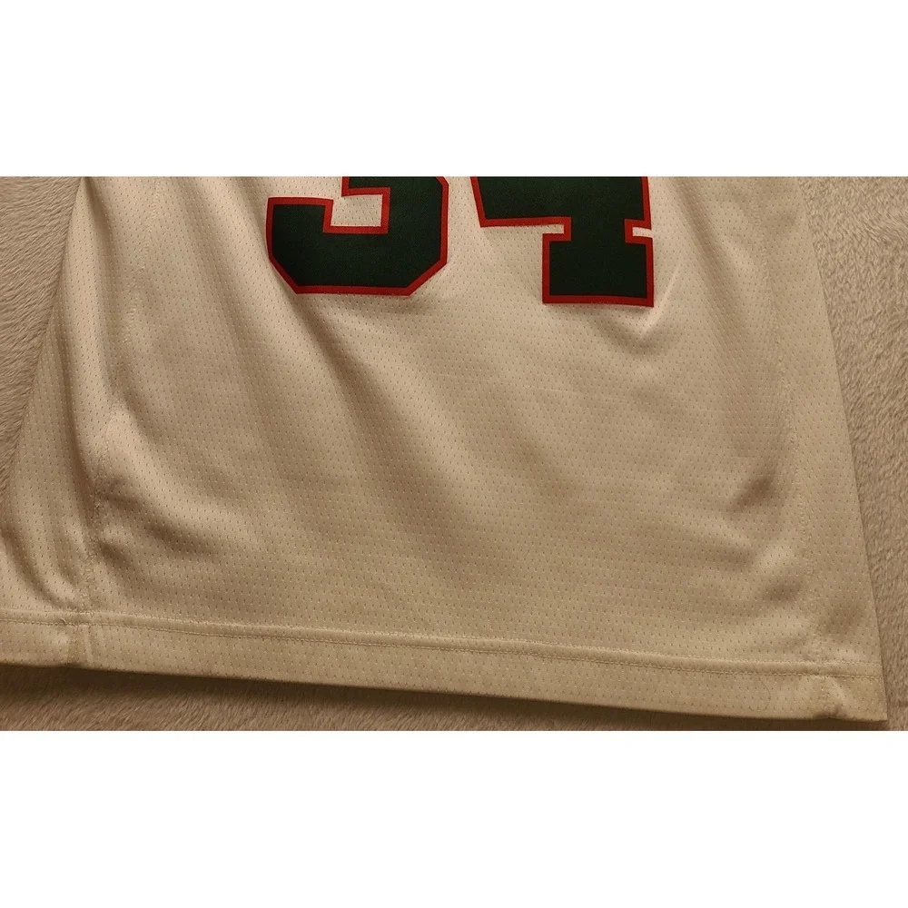 Nike Milwaukee Bucks Giannis Antetokounmpo 34 Jersey White Harley Davidson  M
